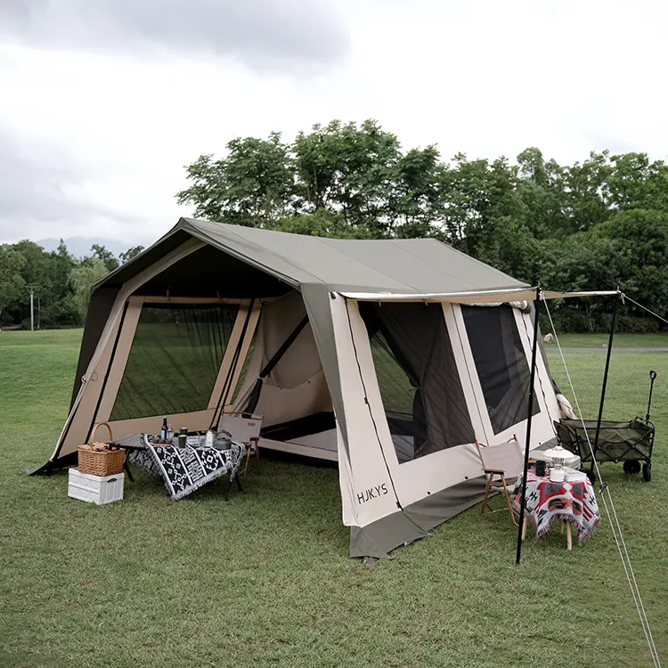 Tiendas de campaña tipo túnel: una nueva experiencia para aventuras al aire libre