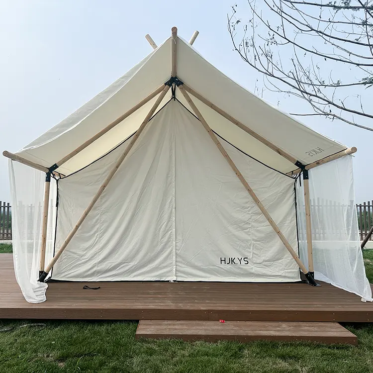 Tienda de hotel de lujo para acampar turística de lujo
